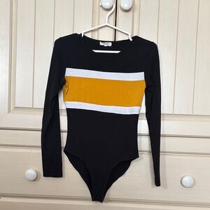 Black and Gold Kids One Piece